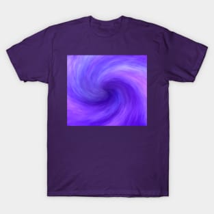 Purple Galaxy Wind Vortex T-Shirt